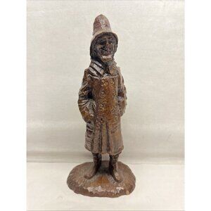 Ship Captain Sailor Nautical Figurine Carved Resin Fisherman Statue